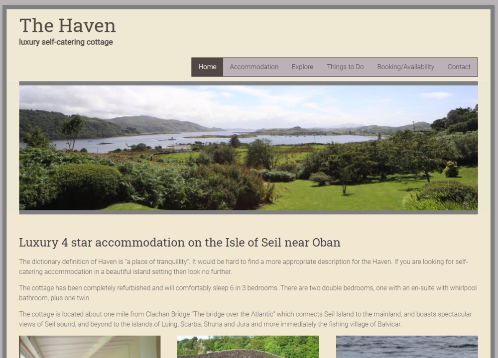 The Haven, Isle of Seil The Haven, Isle of Seil