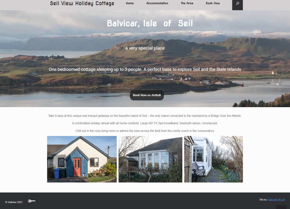 Seil View Cottage, Isle of Seil